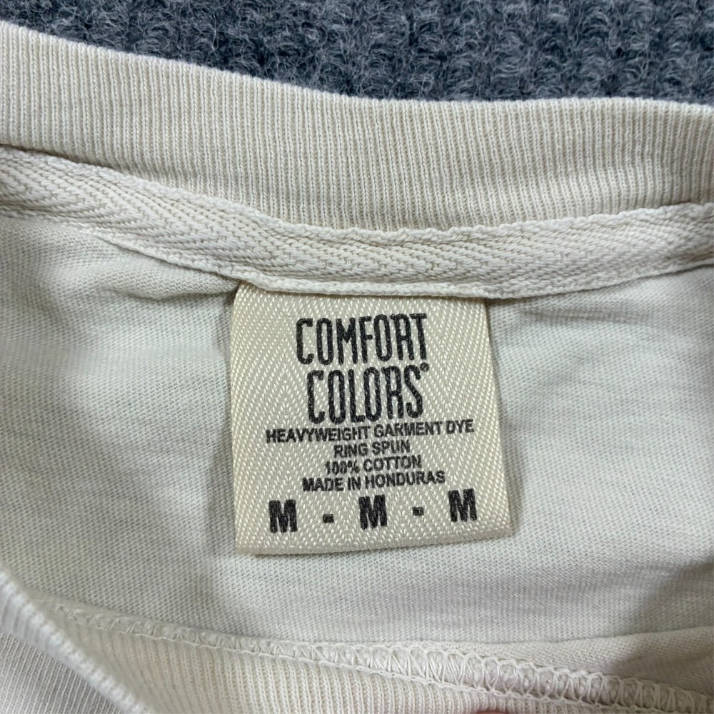 Comfort Colors Gainesville Florida Pocket T Shirt Mens Medium Beige Graphic Tee - Picture 2 of 11